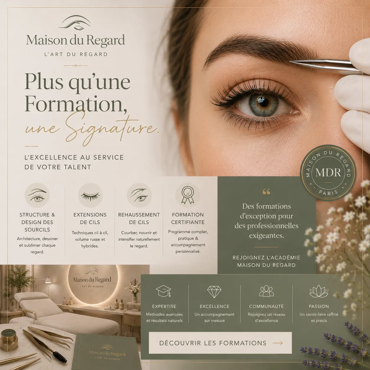 Maison du Regard — imagem final de síntese do projeto