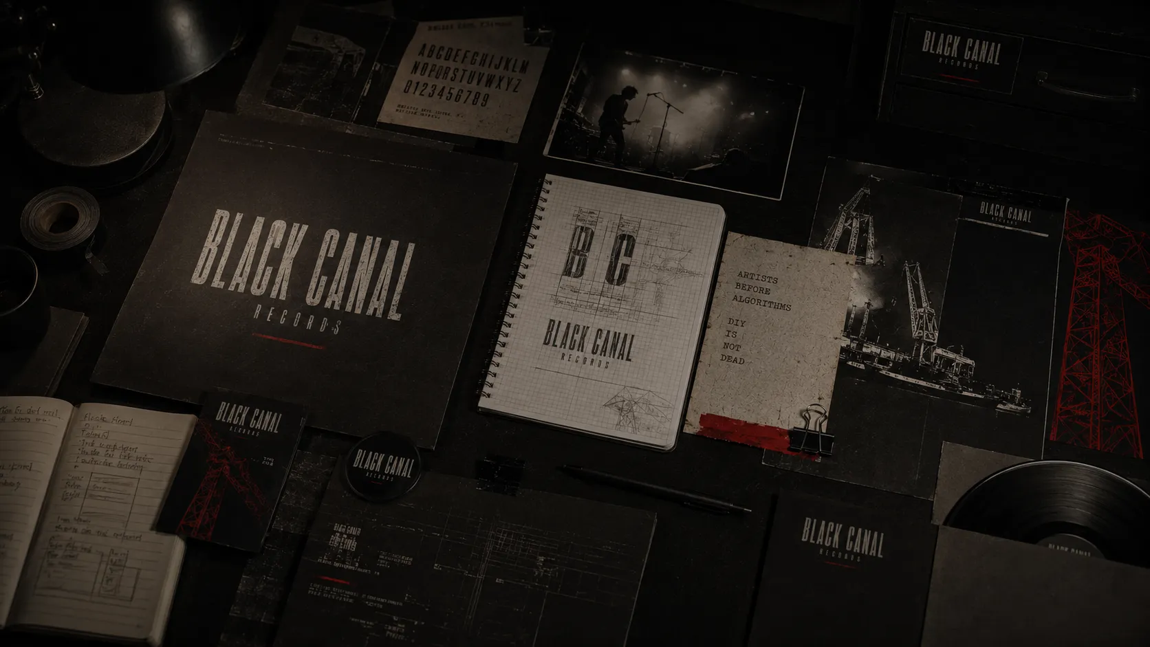 Black Canal Records — atmosphere image for challenge and intention