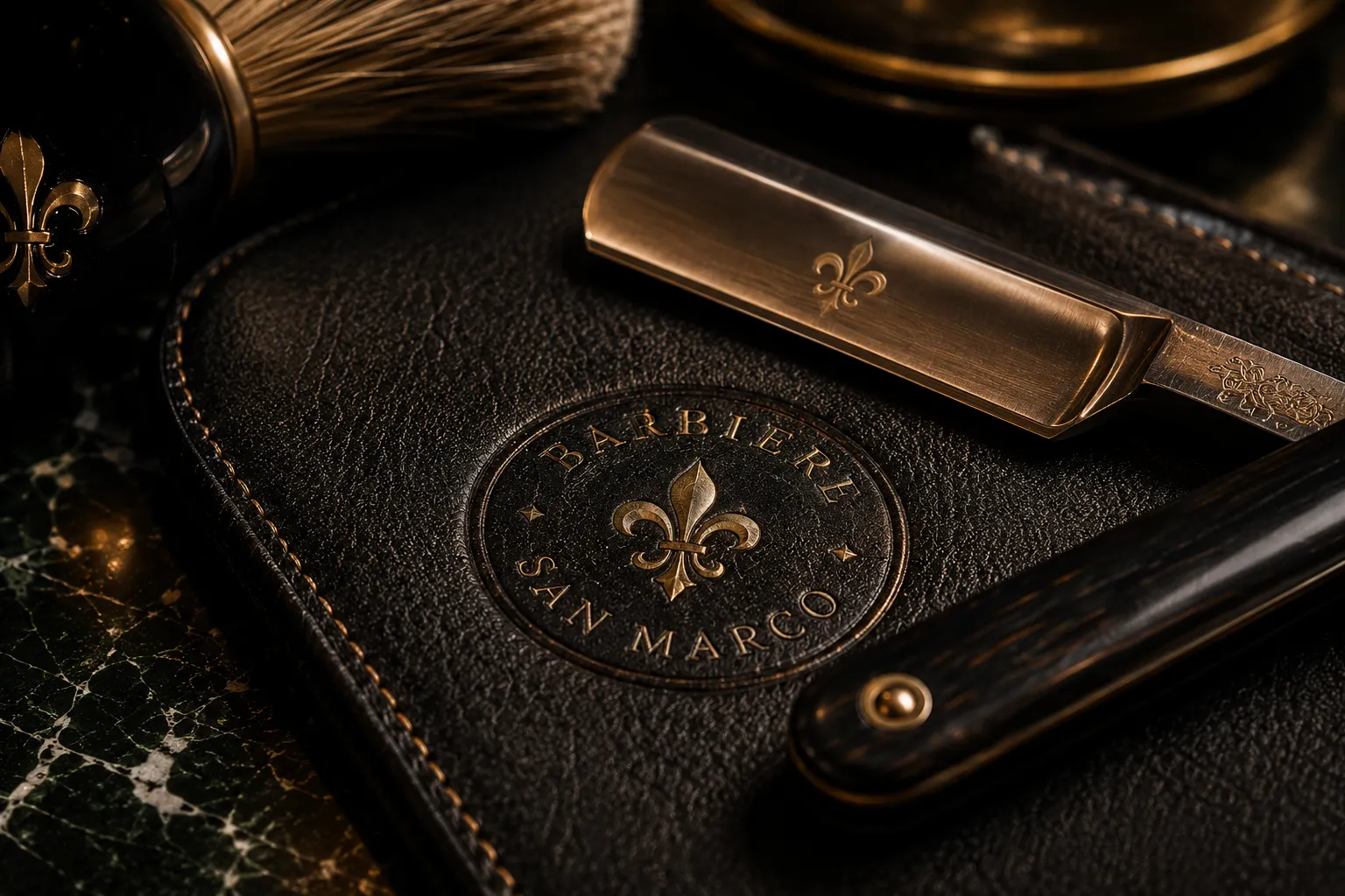 Barbiere San Marco — visual finish close-up