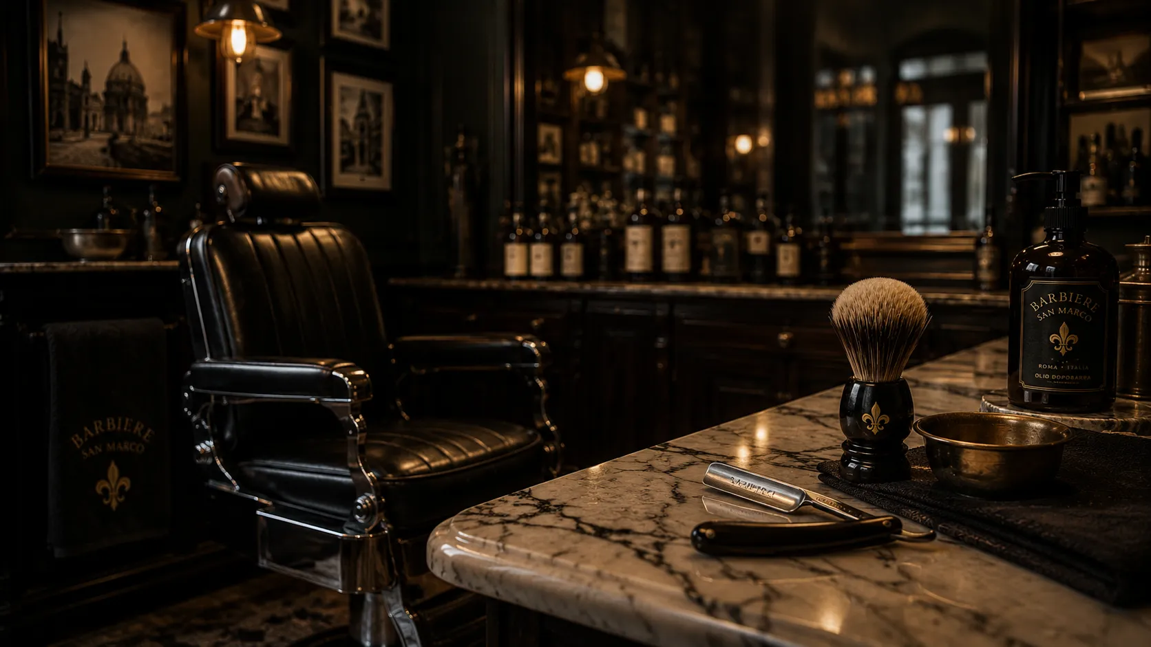 Barbiere San Marco — atmosphere image for challenge and intention