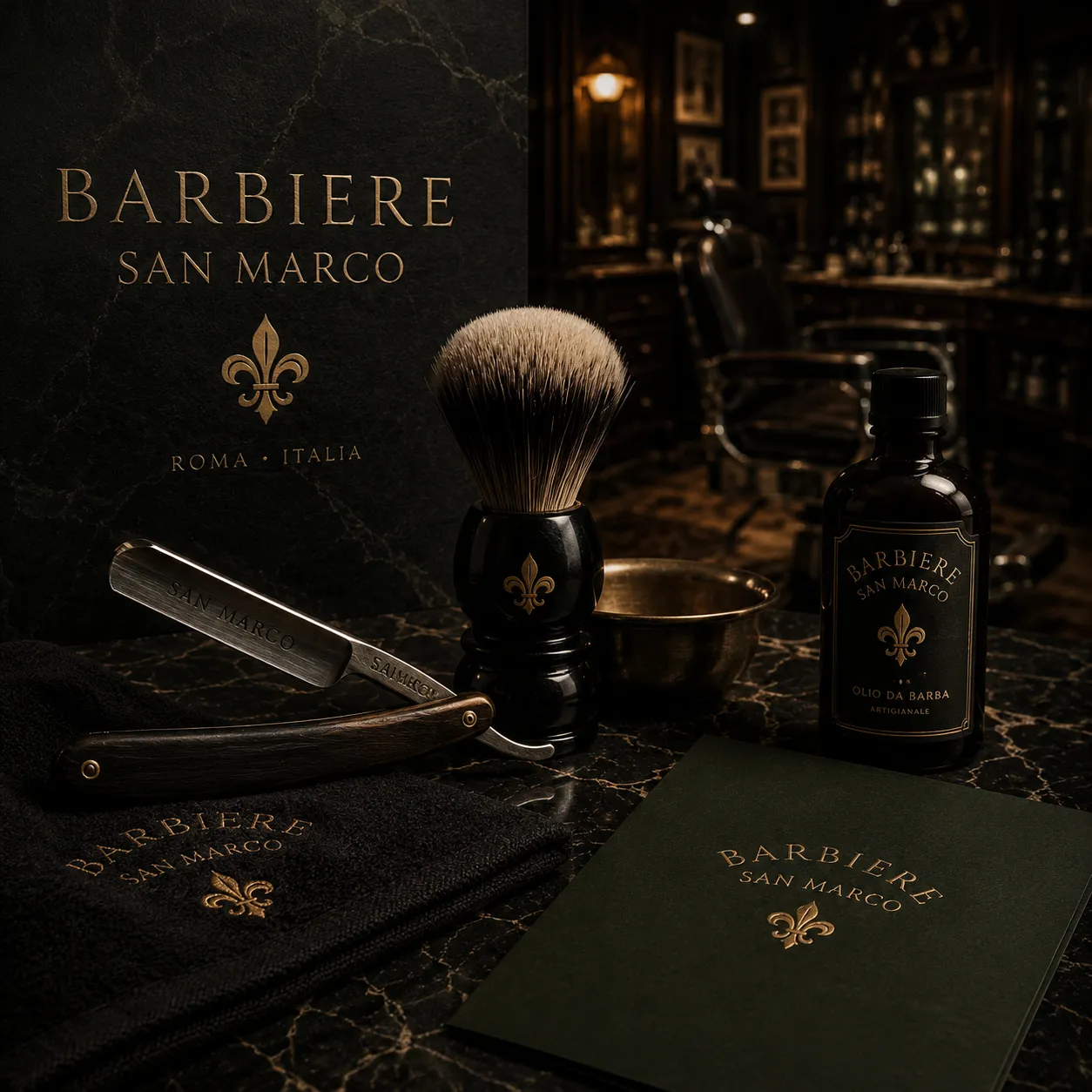 Barbiere San Marco — main conceptual project image