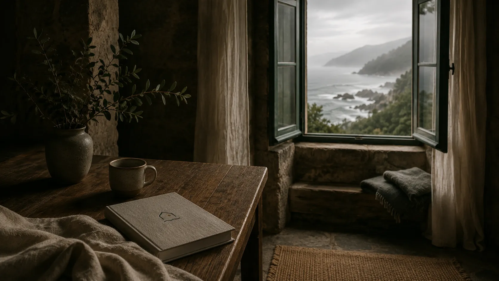 Brétema Casa Atlántica — atmosphere image for challenge and intention